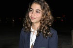 Miriam 12 years - as representative and reporter for her school Kyrenia English School